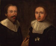 David Anderson, architect and his wife Jean Guild. Creator: George Jamesone