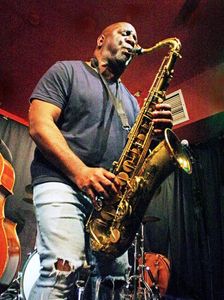 David Angol, David Angol Quartet, Verdict Jazz Club, Brighton, East Sussex, 17 Feb 2023. Creator: Brian O'Connor