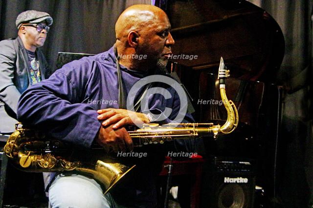 David Angol, David Angol Quartet, Verdict Jazz Club, Brighton, East Sussex, 17 Feb 2023. Creator: Brian O'Connor.