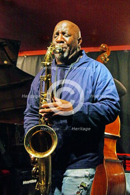 David Angol, David Angol Quartet, Verdict Jazz Club, Brighton, East Sussex, 17 Feb 2023. Creator: Brian O'Connor.