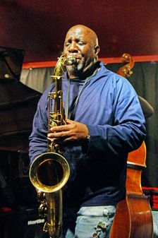 David Angol, David Angol Quartet, Verdict Jazz Club, Brighton, East Sussex, 17 Feb 2023. Creator: Brian O'Connor
