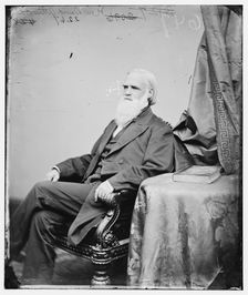 David Atwood of Wisconsin, between 1860 and 1875. Creator: Unknown