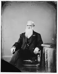 David Atwood of Wisconsin, between 1860 and 1875. Creator: Unknown