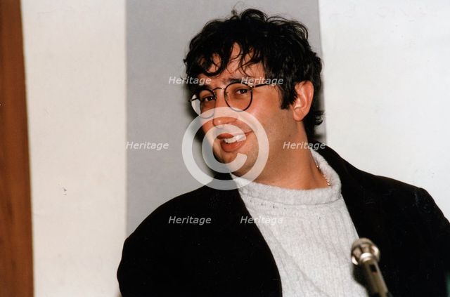 David Baddiel (1971- ), British comedian and writer, 1997. Creator: Unknown.