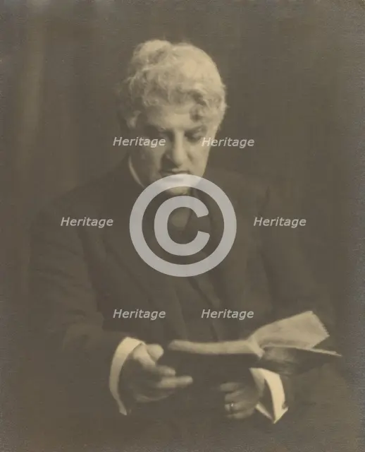 David Balasco, about 1918. Creator: Arnold Genthe.