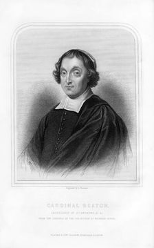 David Beaton, Archbishop of St Andrews, (1870). Artist: S Freeman