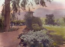 David Berry Gamble house, 4 Westmoreland Place, Pasadena, California, 1917. Creator: Frances Benjamin Johnston