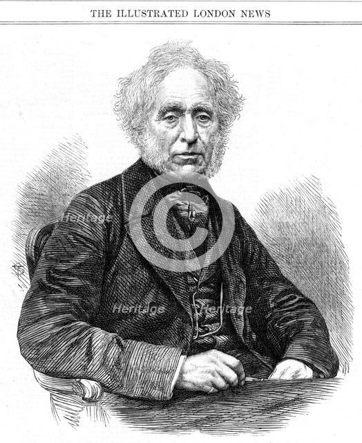 David Brewster, Scottish physicist, 1868. Creator: Unknown.