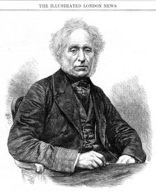 David Brewster, Scottish physicist, 1868. Creator: Unknown