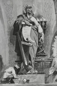 David, (c1040-966 BC), Second king of Israel, (c1002 BC-c 970 BC), 1883. Creator: Tomás Carlos Capuz