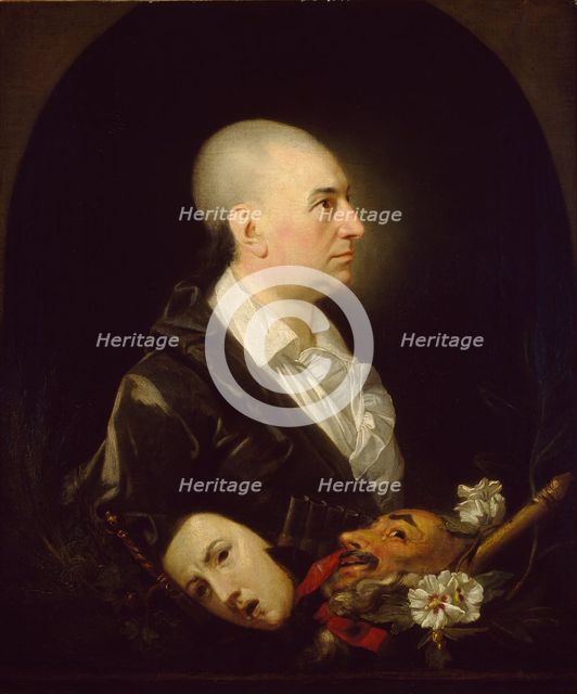 David Garrick, 1762-1763. Artist: Johan Zoffany.