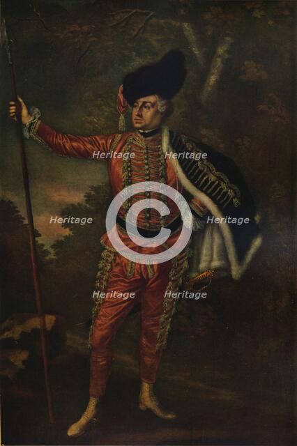 'David Garrick as Tancred', (1938). Artist: Thomas Worlidge.