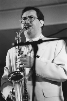 David Glasser, North Sea Jazz Festival, Netherlands, 1993. Creator: Brian Foskett