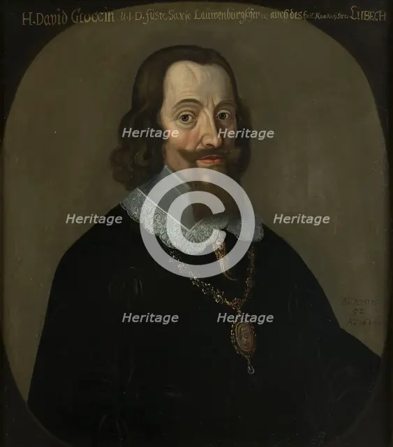 David Gloxin, c17th century. Creator: Anon.