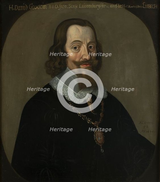 David Gloxin, c17th century. Creator: Anon.