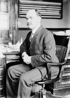 David Franklin Houston, Secretary of Agriculture, 1913. Creator: Harris & Ewing