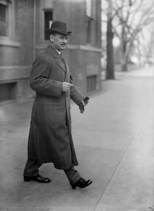 David Franklin Houston, Secretary of Agriculture, 1913. Creator: Harris & Ewing