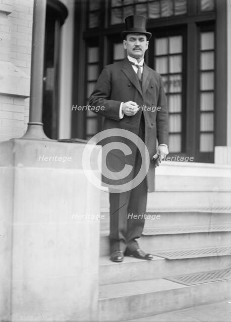 David Franklin Houston, Secretary of Agriculture, 1913.  Creator: Harris & Ewing.