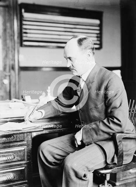 David Franklin Houston, Secretary of Agriculture, 1913.  Creator: Harris & Ewing.