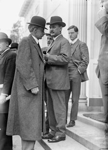 David Franklin Houston, Secretary of Agriculture, Center, 1913. Creator: Harris & Ewing