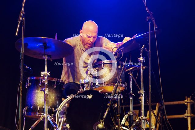 David King, Love Supreme Jazz Festival, Glynde Place, East Sussex, 2015. Artist: Brian O'Connor.