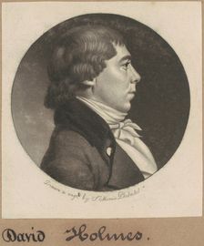 David Holmes, 1799. Creator: Charles Balthazar Julien Févret de Saint-Mémin