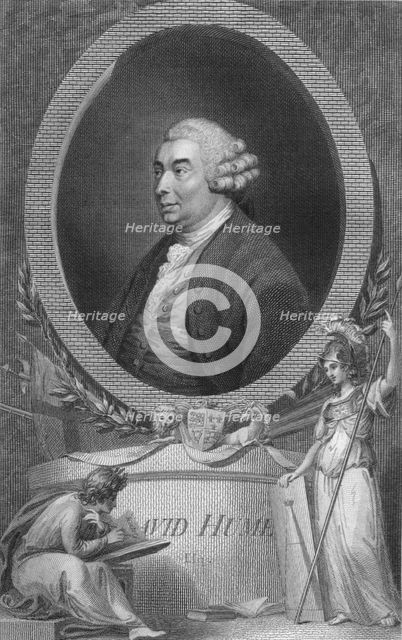 'David Hume', 1788. Artist: Unknown.