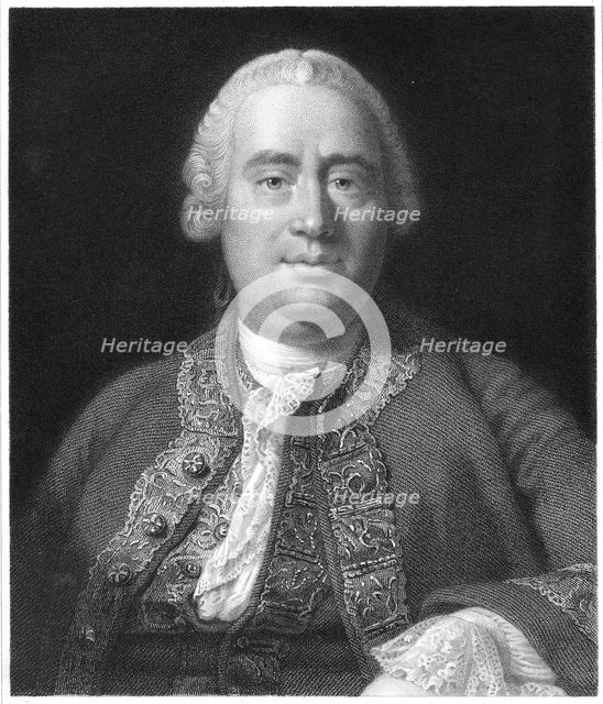 David Hume, Scottish philosopher, historian and economist, 1837.  Creator: Unknown.