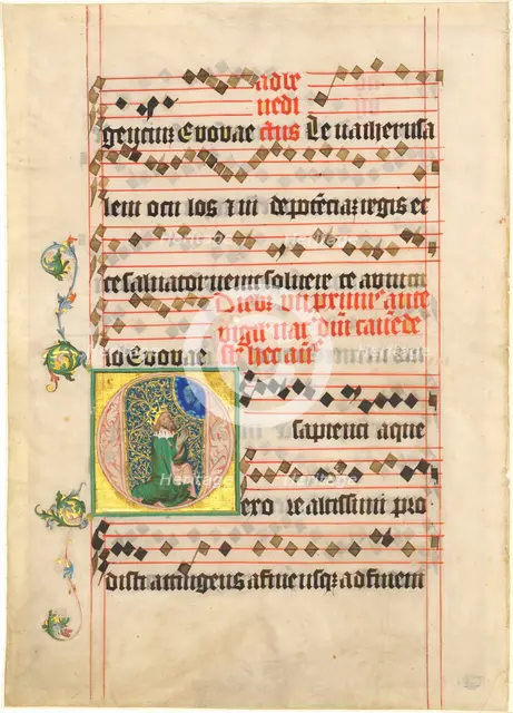 David in Prayer, 1400/1405. Creator: Master of the Golden Bull, Follower of.