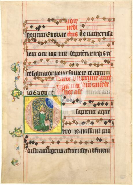 David in Prayer, 1400/1405. Creator: Master of the Golden Bull, Follower of.