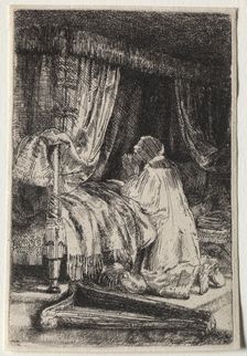 David in Prayer, 1652. Creator: Rembrandt van Rijn (Dutch, 1606-1669)