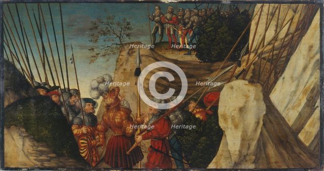 David in the Wilderness of Ziph, ca 1530.