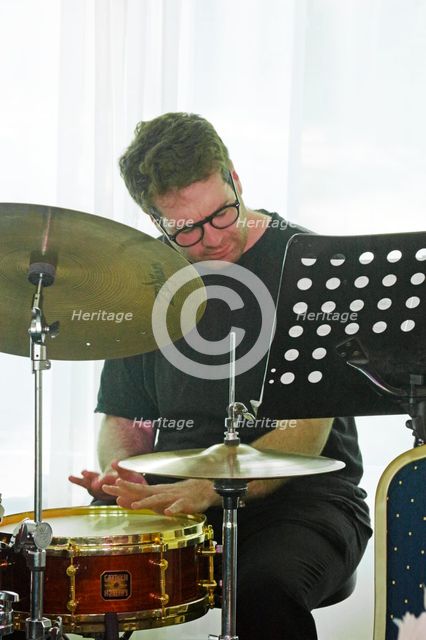David Ingamells, Watermill Jazz Club, Dorking, Surrey, UK, 14 May 2019. Creator: Brian O'Connor.