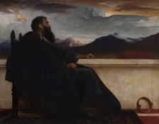 David: "Oh, that I had wings like a Dove! For then would I fly away, and be at rest." Psalm 55:6, 18 Creator: Frederic Leighton (British, 1830-1896)