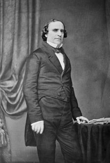 David Levy Yulee of Florida, between 1855 and 1865. Creator: Unknown