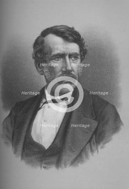 David Livingstone, Scottish missionary and African explorer, 1860s (1883). Artist: Unknown.