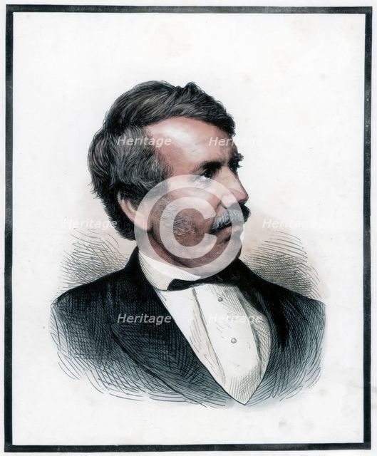 David Livingstone, Scottish missionary and African explorer, 1874. Artist: Unknown
