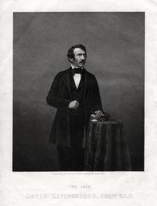 David Livingstone, Scottish missionary and African explorer, 1880. Artist: DJ Pound