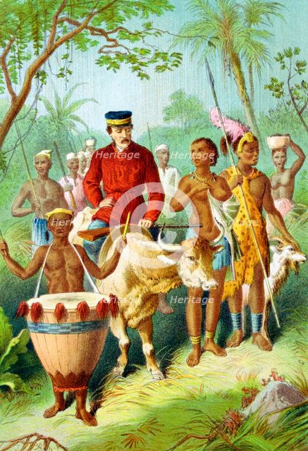 David Livingstone, Scottish missionary and African explorer, c1870 (c1880). Artist: Unknown