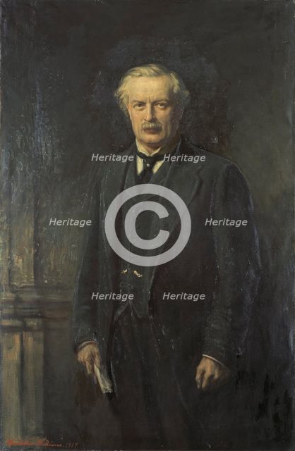 David Lloyd George (1863-1945), c1917. Creator: Christopher Williams.