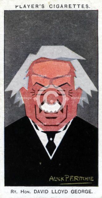 David Lloyd George, 1st Earl Lloyd-George, British Prime Minister, 1926.Artist: Alick P F Ritchie