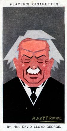 David Lloyd George, 1st Earl Lloyd-George, British Prime Minister, 1926.Artist: Alick P F Ritchie