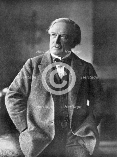 David Lloyd George, British Liberal statesman, c1918. Artist: Unknown