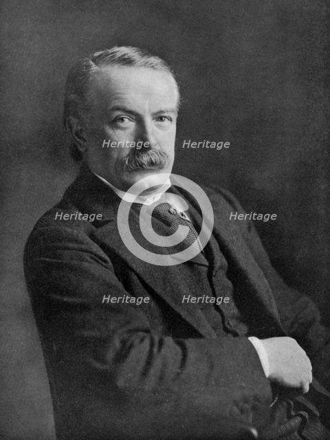 David Lloyd George, British politician, c1920.Artist: Haines