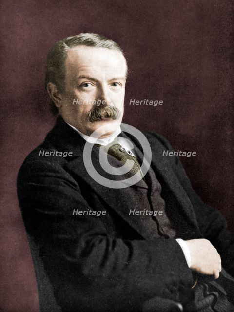 David Lloyd George, British politician, c1920. Artist: Haines.