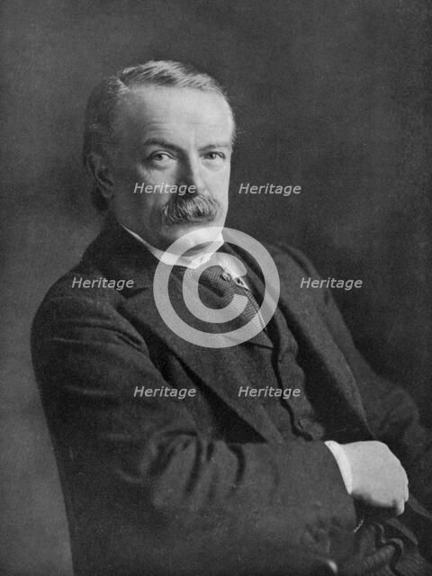 David Lloyd George, British politician, c1920.Artist: Haines