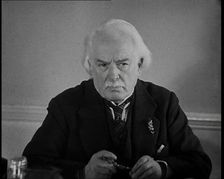 David Lloyd George Talking Directly to the Camera, 1930s. Creators: British Pathe Ltd, David Lloyd George