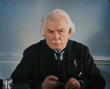 David Lloyd George Talking Directly to the Camera, 1930s. Creators: British Pathe Ltd, David Lloyd George