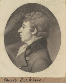 David Montagu Erskine, 1799. Creator: Charles Balthazar Julien Févret de Saint-Mémin