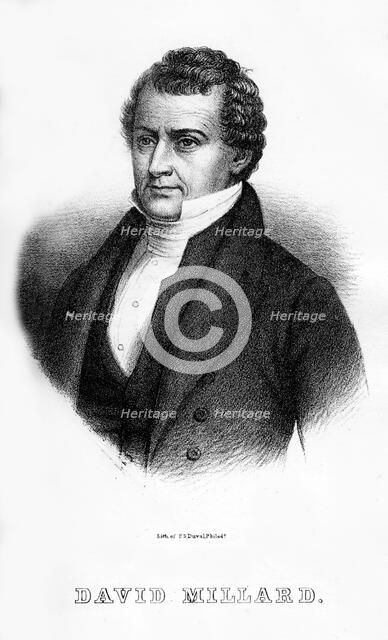 David Millard, 1854. Artist: Unknown